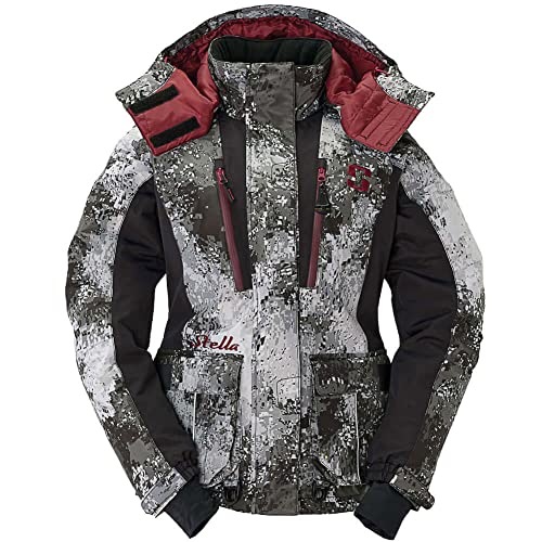 Striker Women's Stella Durable Windproof Water-Resistant Insulated Outdoor Ice Fishing Jacket with Removable Hood