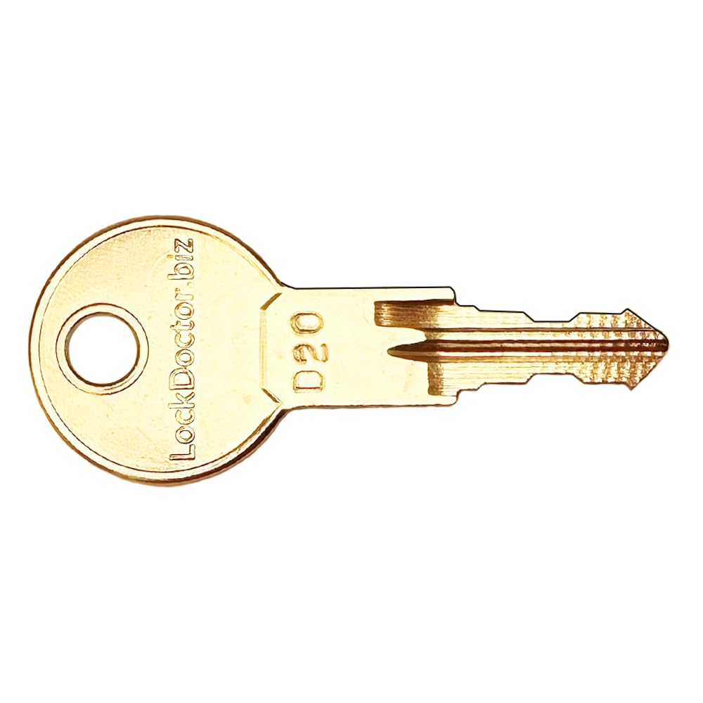 Lockdoctor.biz Silver Replacement Whittan Locker Keys (Range A01-H99) | A, B, C, D, E, F, G & H Series Key For Toolchests & Whittan Wss, Probe & Biocote Lockers | Key Number Required