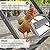 Chicken Perch for Coop with Ladder, Chicken Roosting Bars for Chickens in Coop with Swing Set Wooden Run Accessories Toy Chick Roost Activity Playground for Backyard Farm, Grey