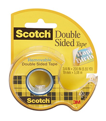 3M Scotch Klebeband doppelseitig, abziehbar