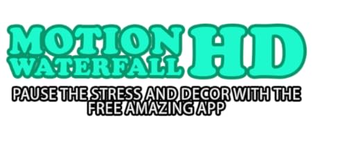 cachoeira free motion HD - decore seu quarto com belas paisagens na sua TV HDR 4K, TV 8K e dispositi