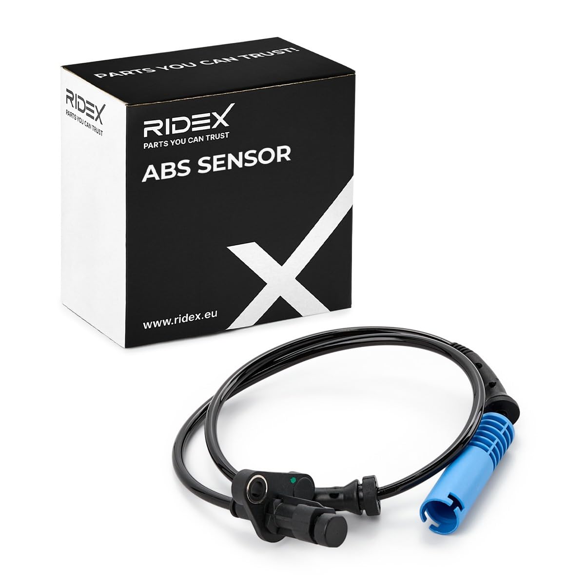 RIDEX 412W0015 Sensor ABS Delantero, ambos lados Compatible con BMW 5 Sedán E39