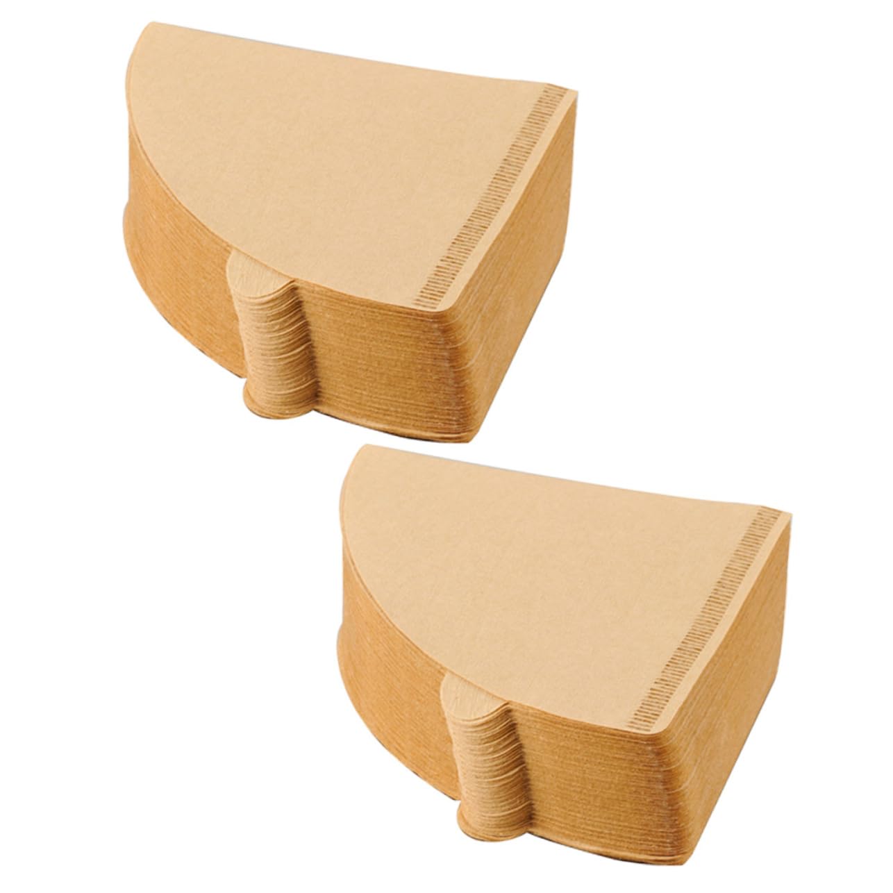 Cabilock 200Pcs Disposable Coffee Filter Paper Cones Single Use Espresso Filters for Drip Coffee Makers for Home Office Convenient Easy to Store