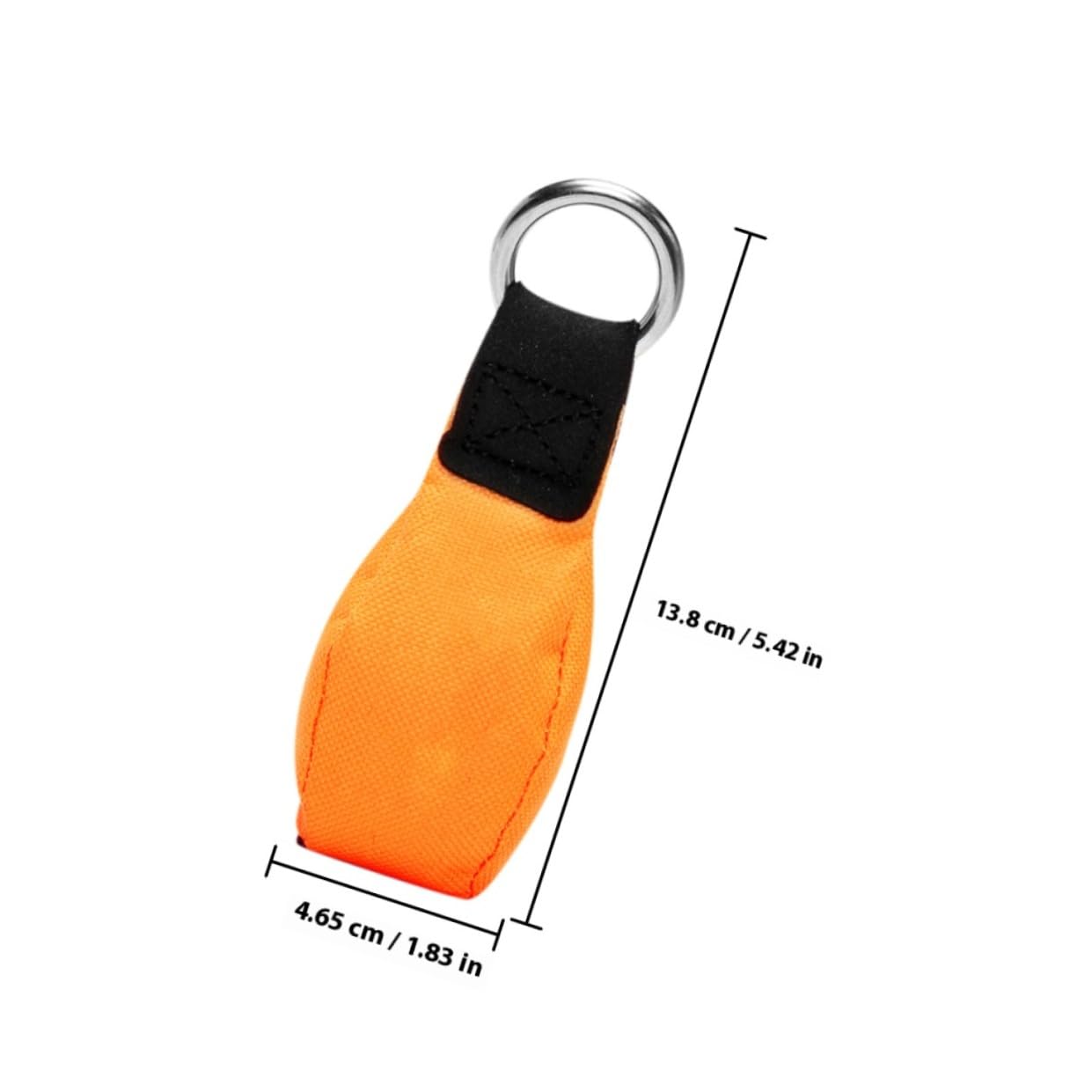 Wurfseiltasche für Täglichen Gebrauch, Orange Nylon, Kletterausrüstung