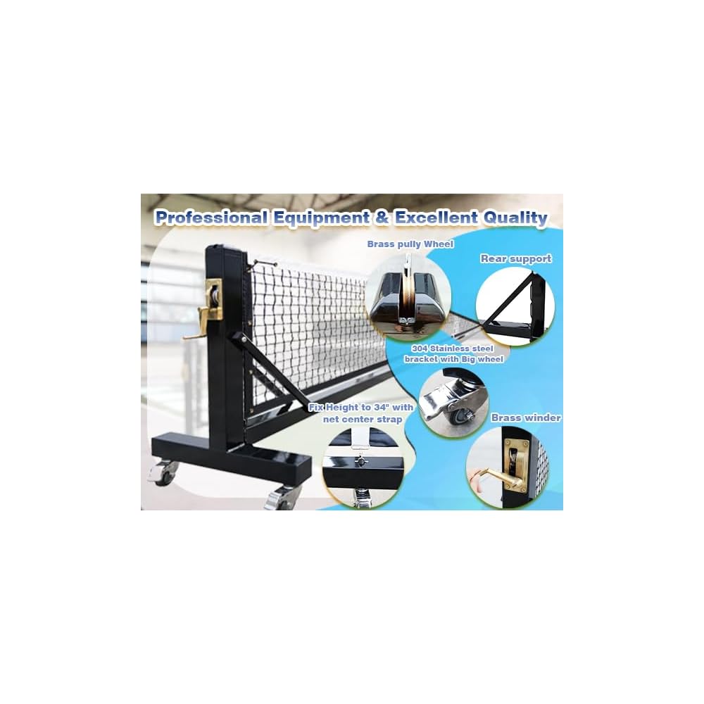 Movable Net Protection System Seliyoo Pro Portable Pickleball Net System Portable India | Ubuy