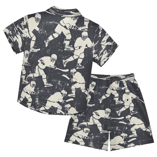 Image of Boccsty Ice Cream Drip Boy Summer Shorts Sets Hawaiian Toddler Boys T-Shirt & Pants 2 Pcs 3T-10T