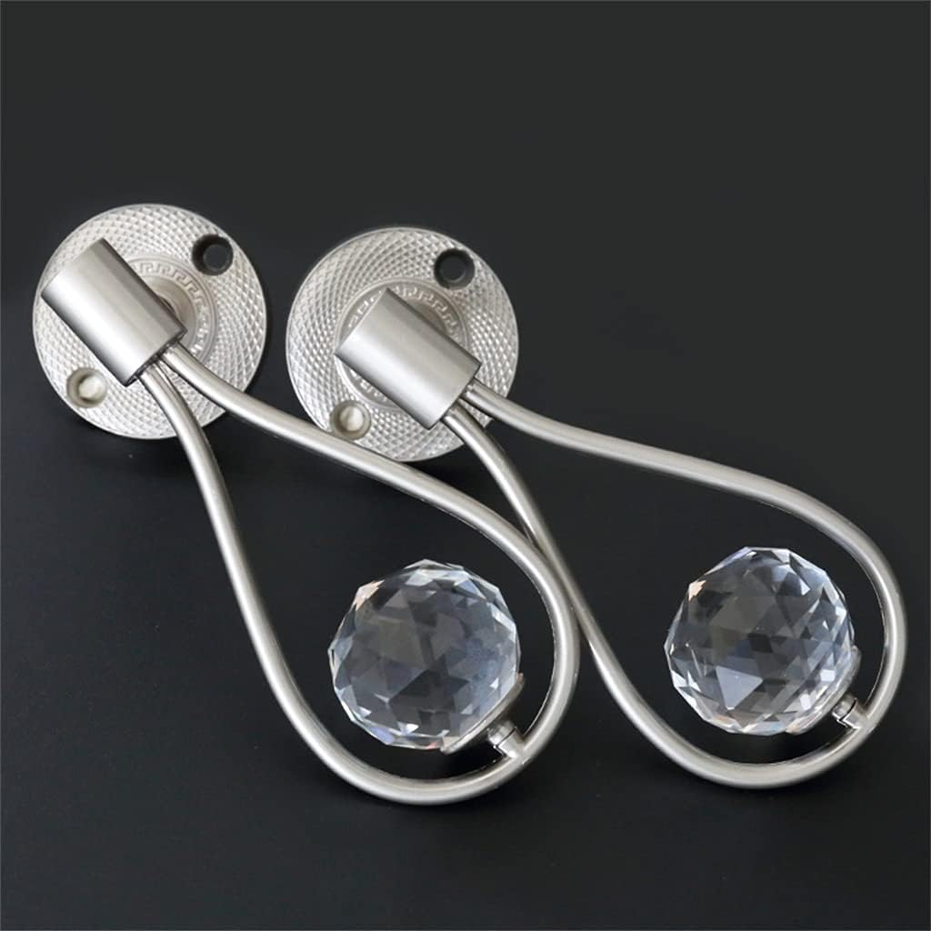 Curtain Hook Wall Hook Living Room Decoration Curtain Fixed Wall Hook Strap Storage Hook Accessories (B, As the picture shows