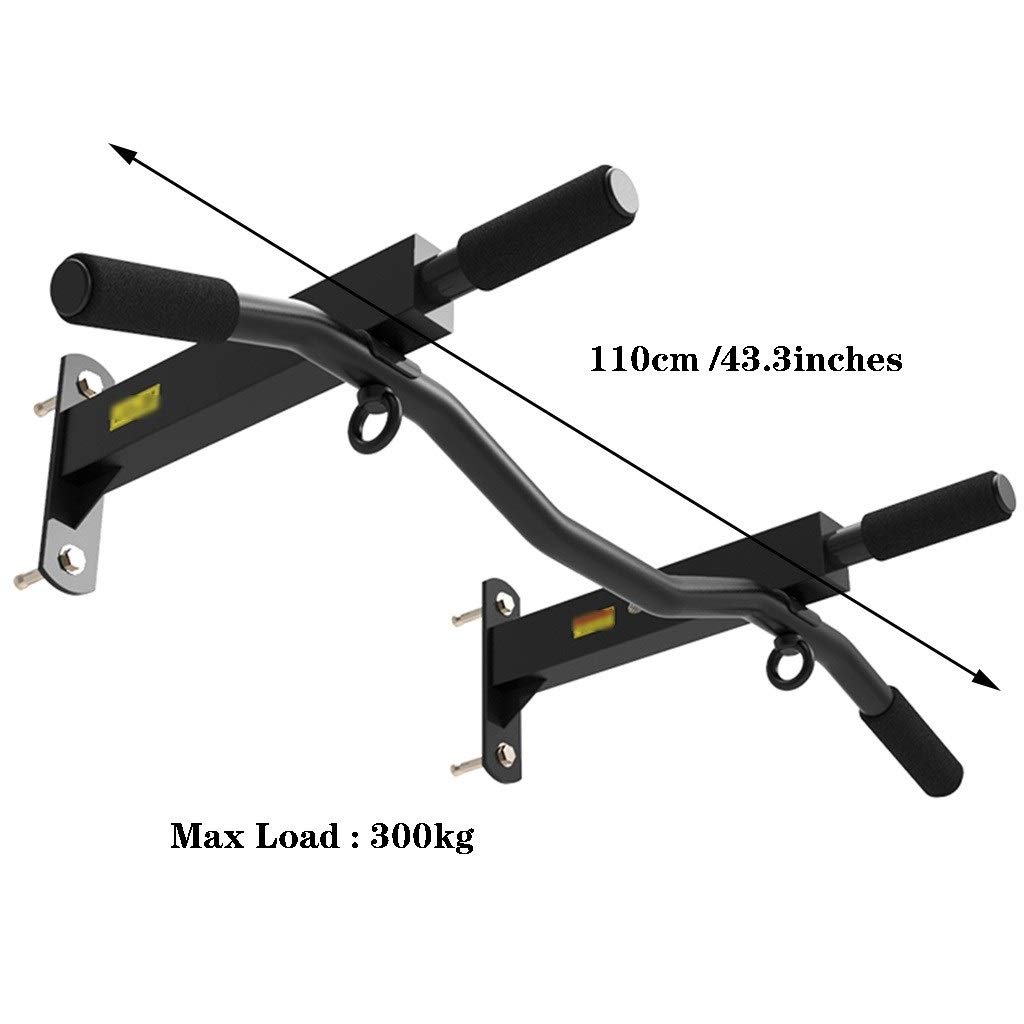 Pull Up Bar Sbarra da Trazioni Muro,Barra per Trazioni da Parete per Interni per Uso Domestico,Barra Superiore per Attrezzature per Il Fitness All'aperto,Cuscinetto 300 kg