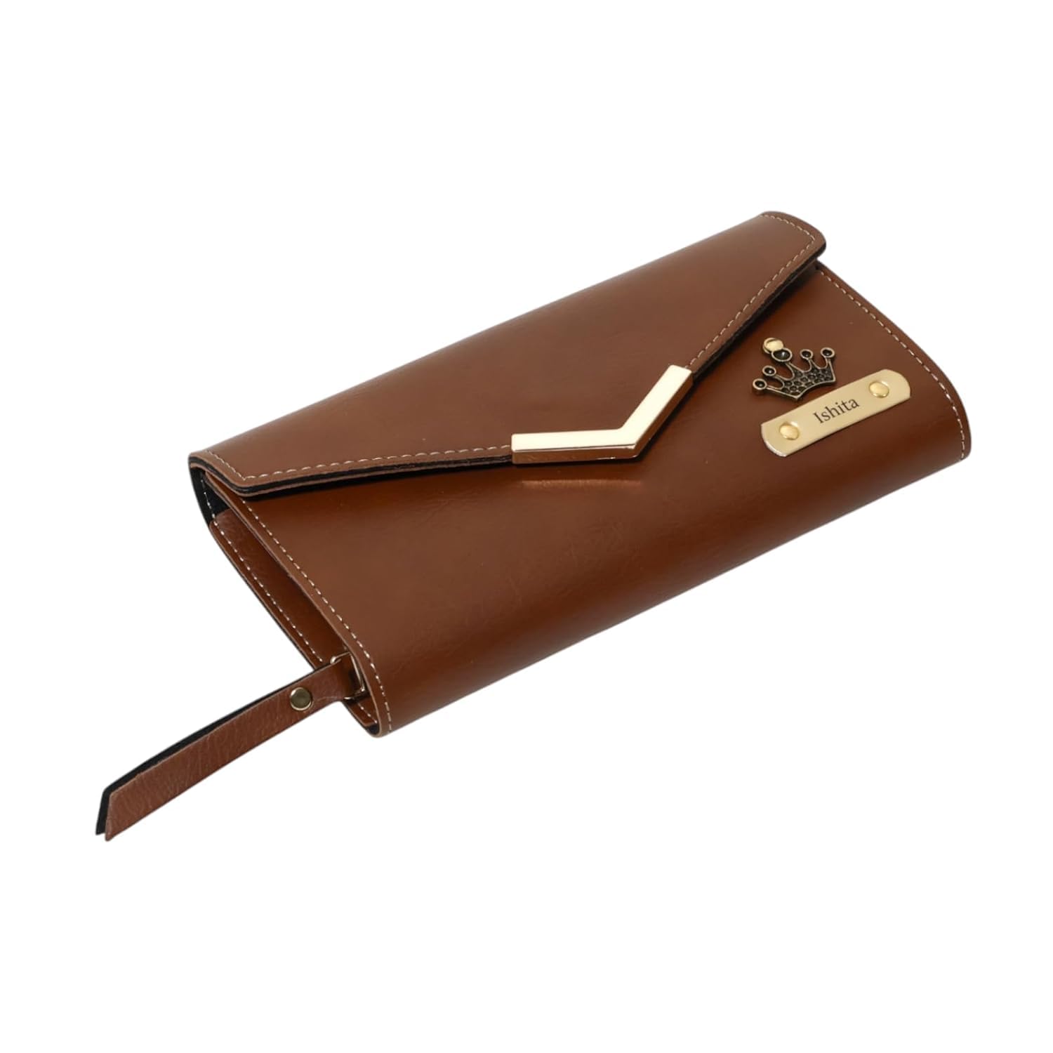 Personalised Name with Charm on Leather Womens Wallet Purse - Unique Birthday, Anniversary or Wedding Gifts for Wife, Mother, Girlfriend, Sister or Colleague [Assorted Color; Pack of 1]-image-24