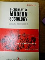 Dictionary of Modern Sociology 0822602261 Book Cover