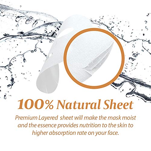 Glam Up Sheet Mask Clarifying Oatmeal (10 Sheets) - Smooths Skin Texture #TOP3