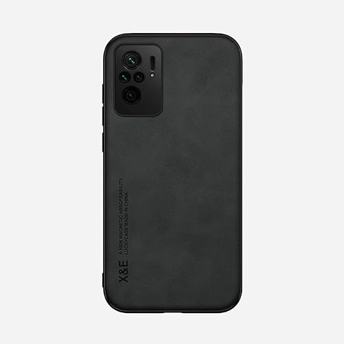 Silklike - Funda para Redmi Note 10 4GRedmi Note 10s - Carcasa de parachoques con placa metálica incorporada para Redmi Note 10 4GRedmi Note 10s -