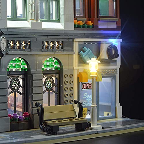 FYHCY Led Beleuchtung Set für Lego 10251 Creator Expert Brick Bank,LED Licht Beleuchtungsset für Lego 10251(NUR Licht… – Bild 7