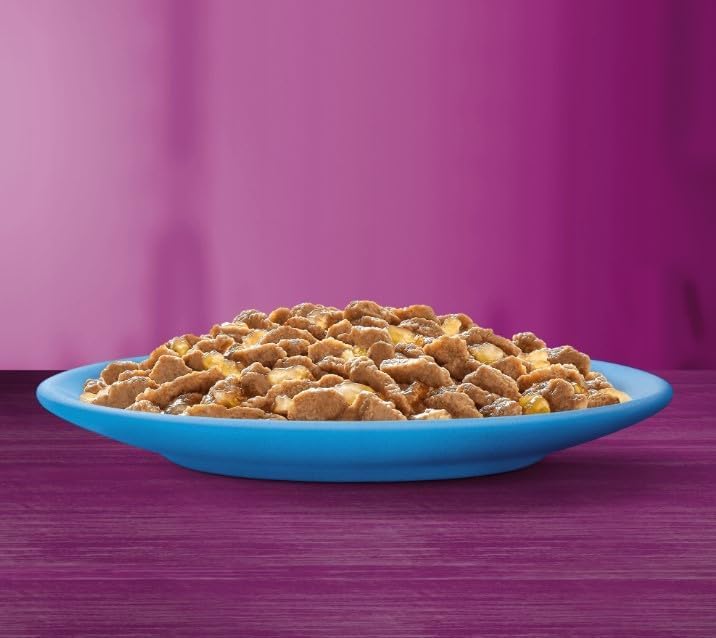 Whiskas Adult 1+ wysokiej jakości mokra karma dla dorosłych kotów, wybór ryb, galaretka, 4 sztuki w opakowaniu 160 porcjowanych woreczków (160 x 85 g)