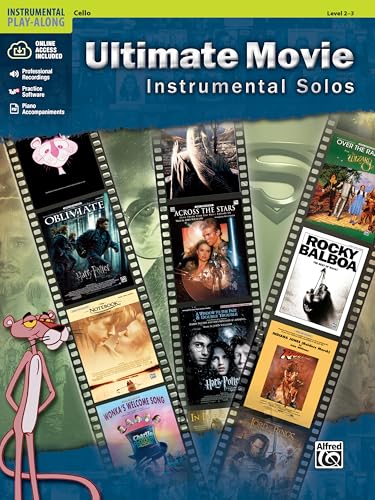 Movie Instrument Solos violoncelle et piano pour progresser avec CD - 2