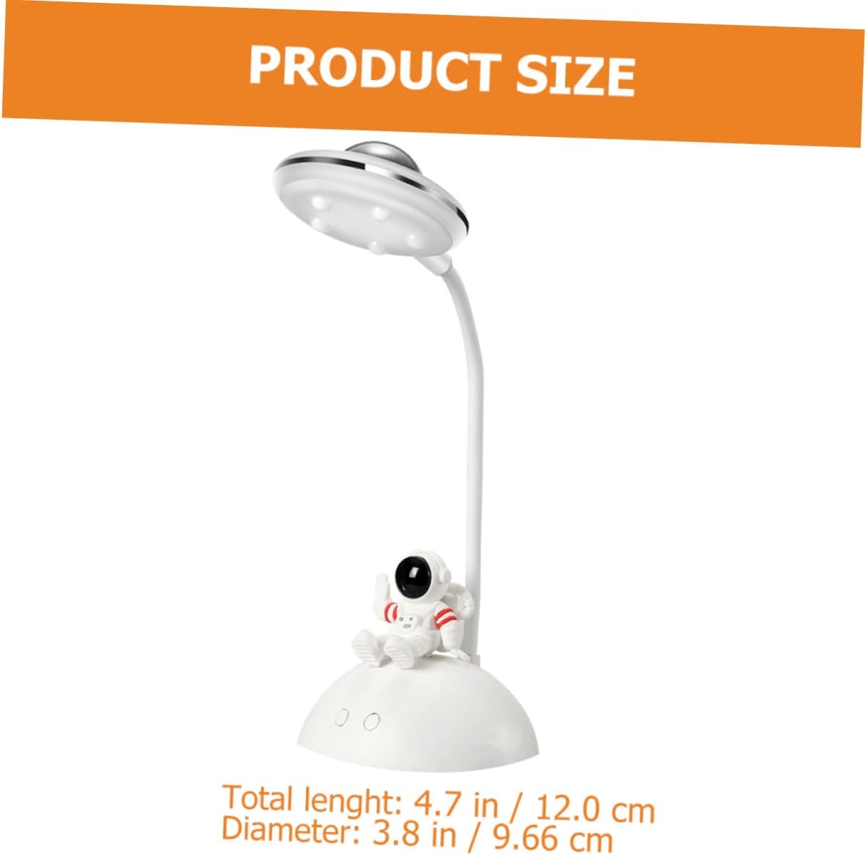 SOLUSTRE Tabletop Light Phone Stand and Dimming Room Projector Lamp Stylish Astronaut Design for Bedroom Atmosphere Brightness USB Charging Versatile Desktop Ornament