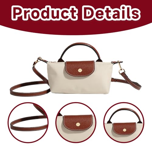 Mini bolsos bandolera para mujer con correa ajustable miniatura 4