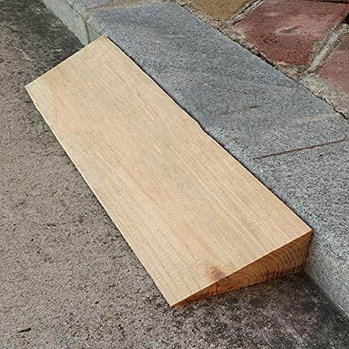 Rampa de Madera Maciza 10x30x6 cm, Superficie Antideslizante miniatura 3