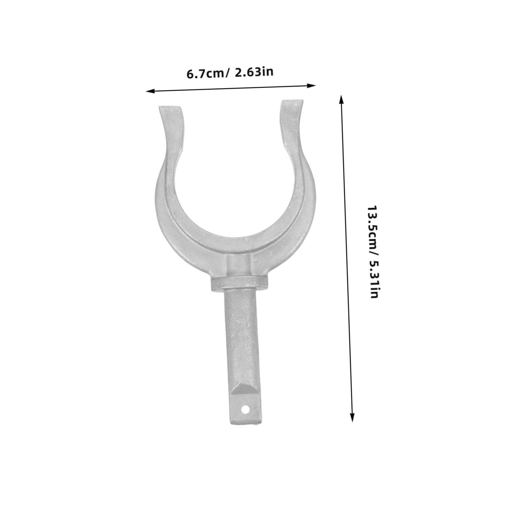 Milisten Aluminum Kayak Paddle Oarlock: Heavy Duty Lock for Marine Row Boat Yacht Rowboat Canoe and Dinghy Accessories