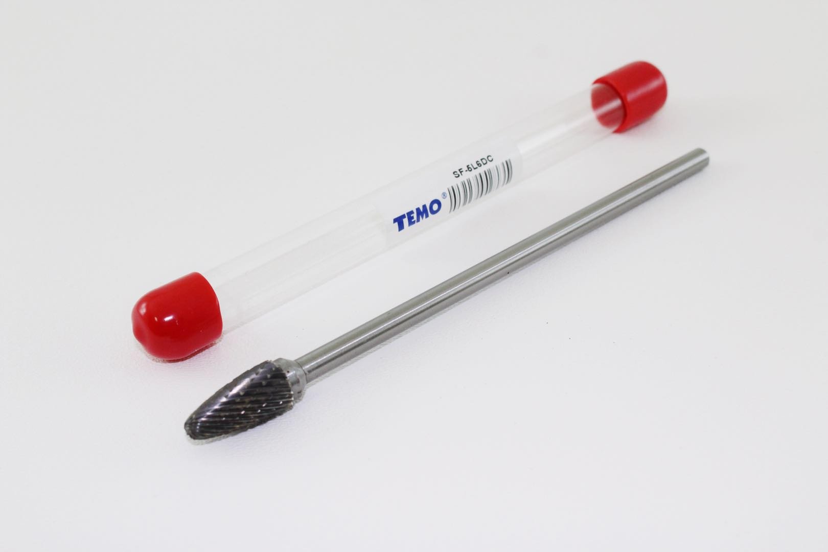 TEMO SD-3L6 Double Cut Carbide Rotary Burr File 3/8" Ball 1/4x6" Long Shank — Amazon image 10