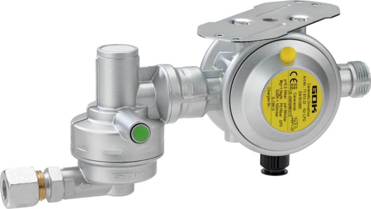 GOK Caramatic DriveOne regolatore di sicurezza della pressione del gas Orizzontale 30 mbar