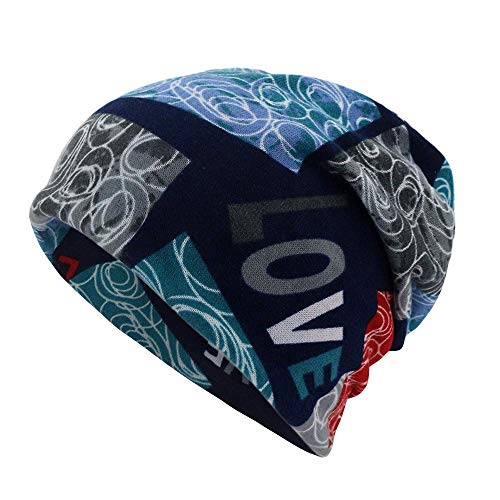 Whhhciy Gorro de algodón cálido con diseño de calavera, para hombre y mujer, ligero y fino, gorro de noche, gorro de ciclismo, gorro de invierno Cover