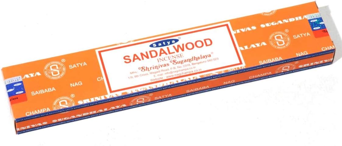 Satya Incense Variety Pack of 12. Each is a 15g Box - Nag Champa, Jasmine Blossom, Midnight, Sandalwood, Patchouli Forest, Blessing, Super Hit, Celestial, Rain Forest, Fortune, Romance, Sunrise - Image 4