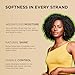 African Pride Moisture Miracle Leave-In Conditioner Spray with Coconut Milk & Honey, Hydrates & Shines Coils & Curls, 8 Oz