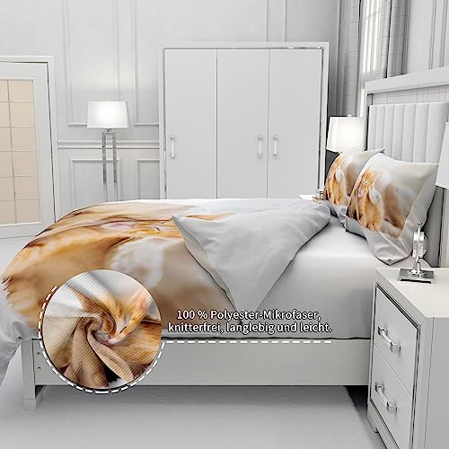 UGZDEA Cat Bed Linen Set 135x200cm - Image 3