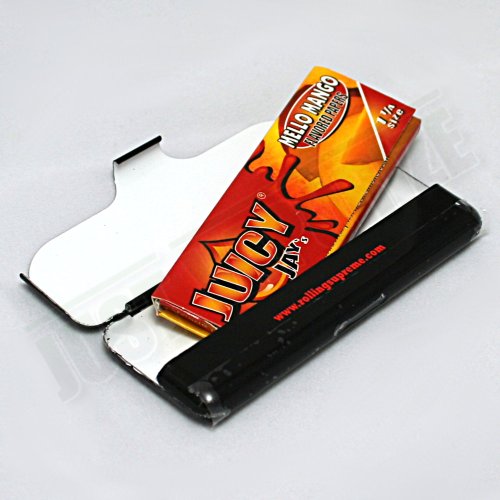 Juicy Jay's Mello Mango Rolling Paper and Tin Combo + Beamer Smoke Sticker