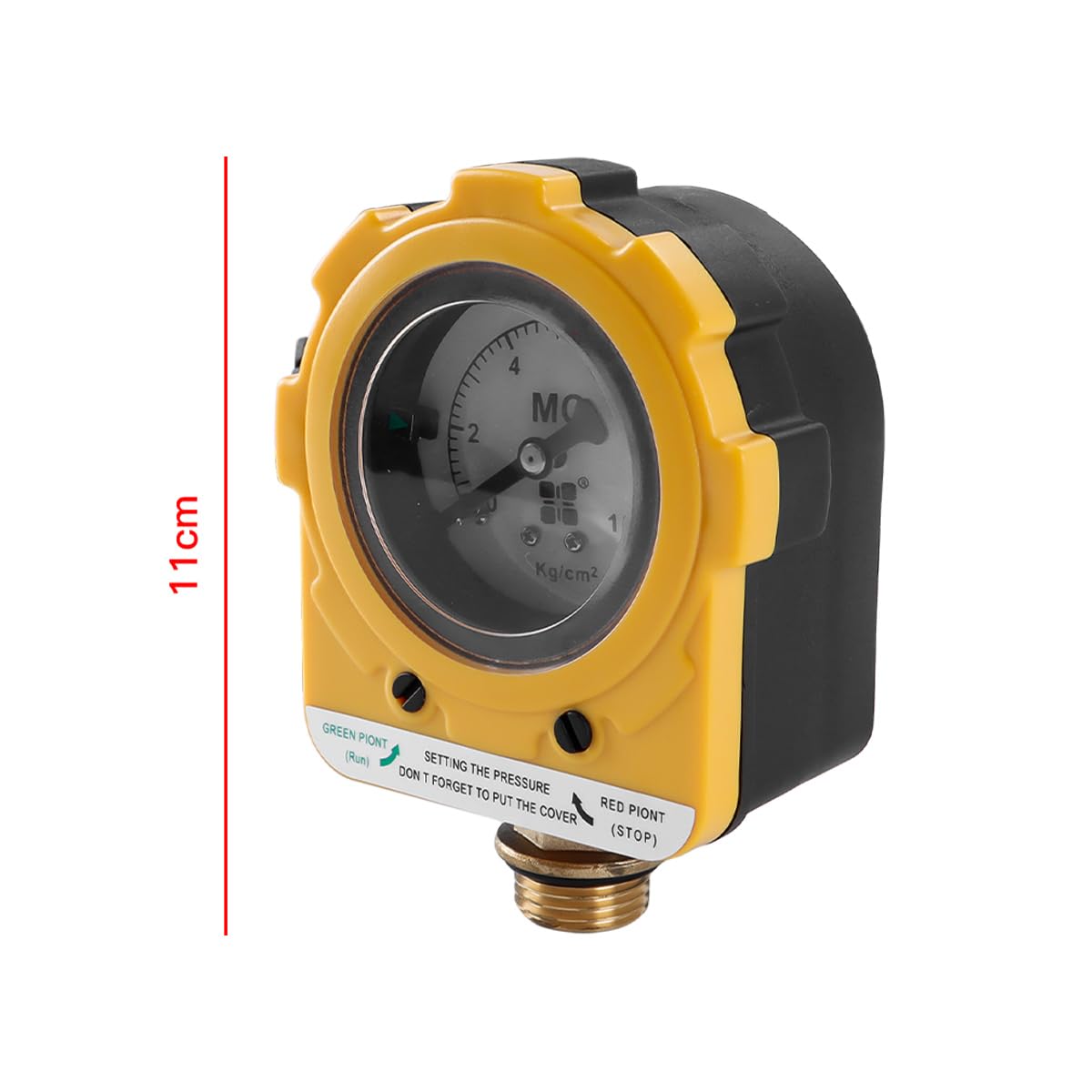 Ausi Regulador de presión de 220 V, 0-10 bar, regulador electrónico para bomba de agua de pozo profundo (enchufe UE)