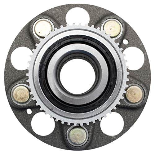 Image of TRQ 2 Piece Rear Wheel Bearing & Hub Assembly Set with ABS Sensor Compatible with 2002-2004 Acura RL