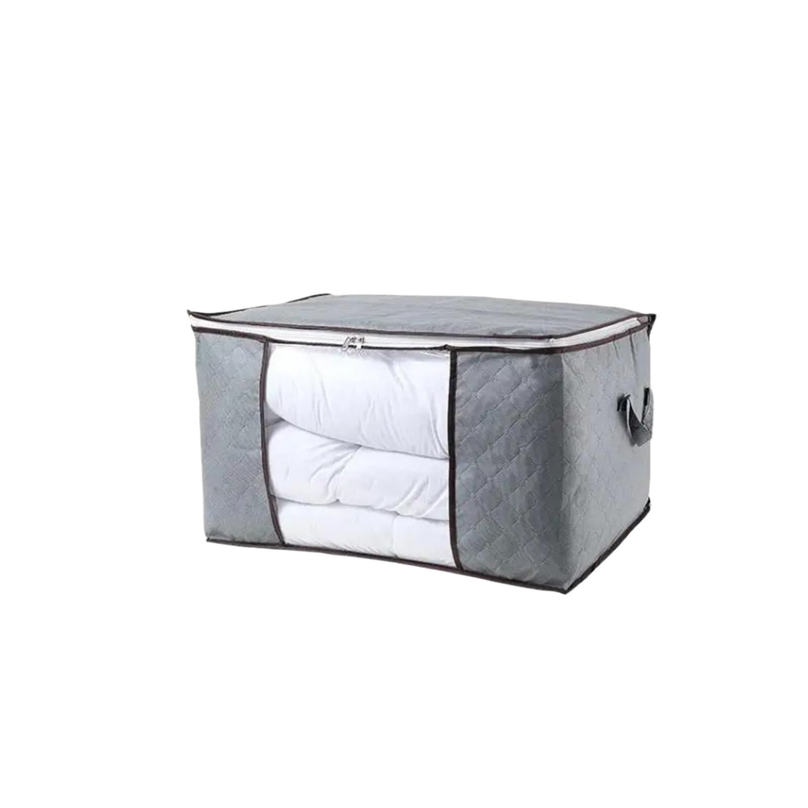 RRYPBOVG Foldable Blanket Storage Bags 3PCS Clothes Storage Bins Foldable Closet Organizer Storage Containers With Handles Thick Fabric For Clothing