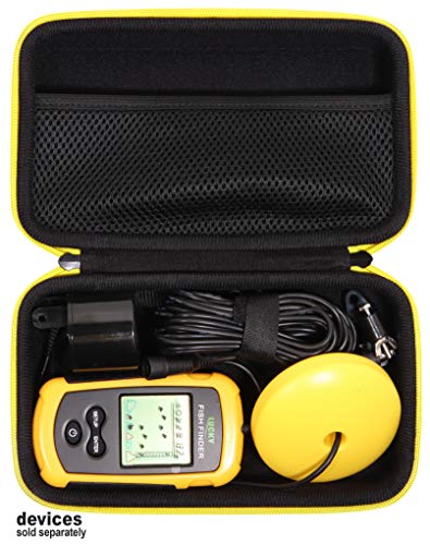 Image of Getgear Case for LUCKY Handheld Fish Finder, Hayak Fish Finder, Sonar Sensor, Venterior, mesh accessories pocket