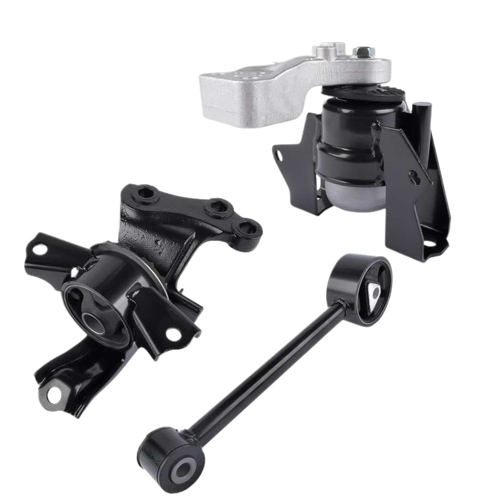 Newemqcka Onecolor Engine Motor Mount Kit 3 Pcs Compatible With Mirage G4 1.2L 2014-2022 ( 2910A106)