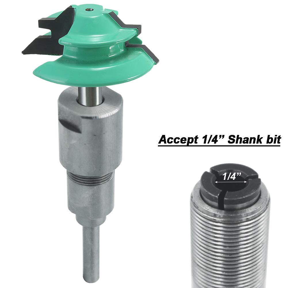 Mesee Router Collet Extension - 2.5" Shank Extender -7