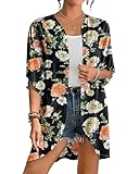 Photo Gallery bsubseach women痴 tie dye kimono cardigan loose beach cover up half sleeve costumi da bagno bikini cover up giallo Photo Gallery bsubseach women痴 tie dye kimono cardigan loose beach cover up half sleeve costumi da bagno bikini cover up giallo