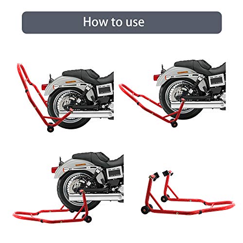 Apextreme Motorcycle Stand 750Lb Sport Bike Rear Wheel Lift Swingarm Paddock Stands #TOP3