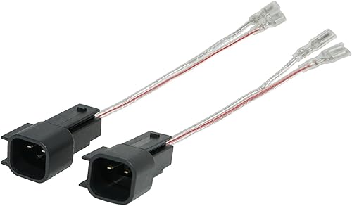 RED WOLF Arnés de cableado para altavoz de puerta delantera y trasera de automóvil compatible con Ford F150/250 Escape 2000-2014, Mustang, Mercury,