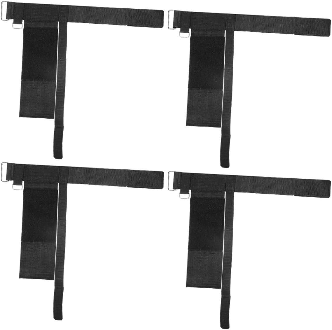 2Pair Weighted Tibialis Training Straps Durable Foot Weight Straps with Comfort Padding for Enhanced Leg Lift Exercises Gym Home Workouts Sweatproof Wear Resistant Design