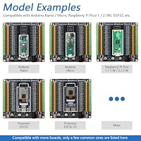 Freenove Universal Breakout Board für Arduino Nano Raspberry Pi Pico ESP32 – Ansicht 3