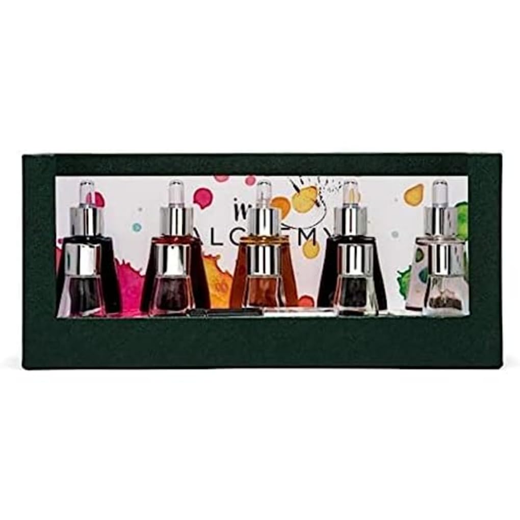 Pineider P92077 Set d'encre Alchemist - 5 flacons 100ml