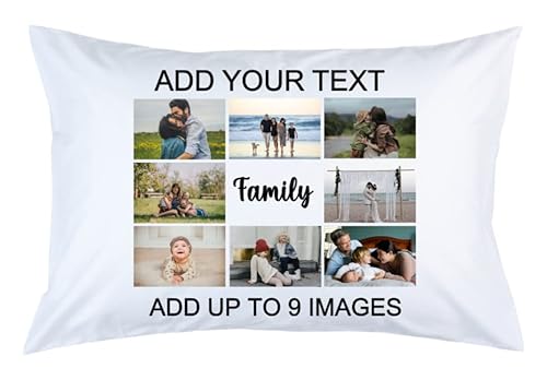 Customised Personalised Pillow Cover, Custom Name Cushion Case, Unique Handmade Decorative custom pillow, Personalised Gift Idea, add photo