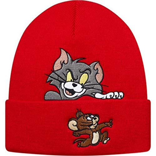 [シュプリーム] トム ジェリービーニー Tom Jerry Beanie ニット帽 ニットキャップ (RED)