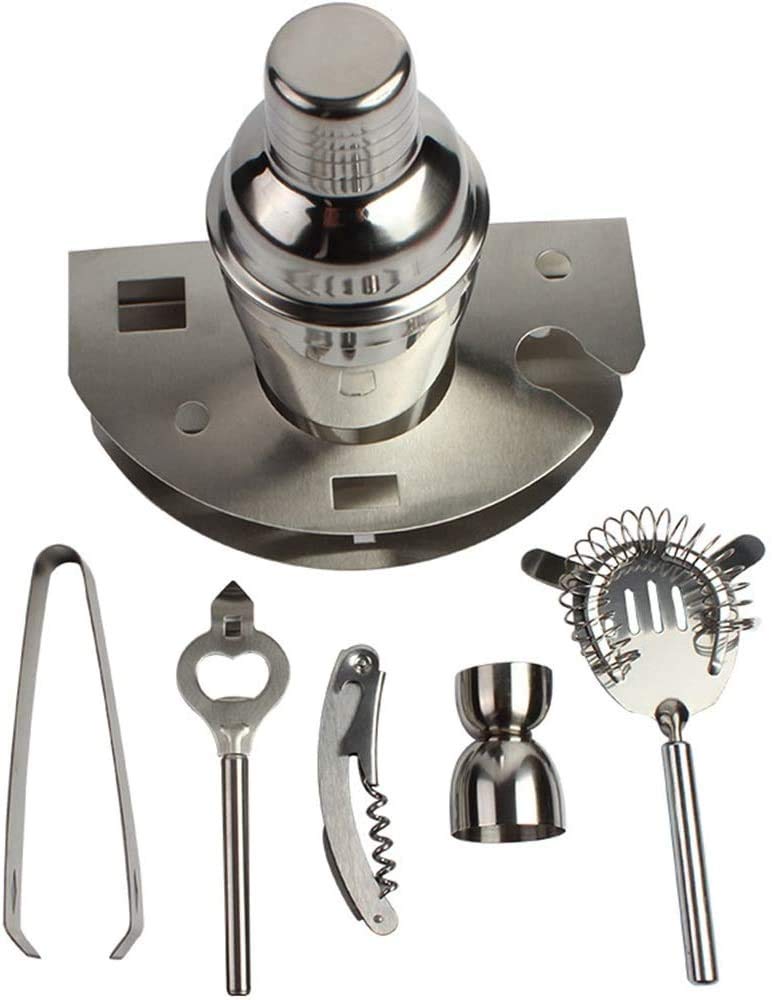 Set da barman, Kit baristaSet shaker for cocktailSet di attrezzi da bar in acciaio