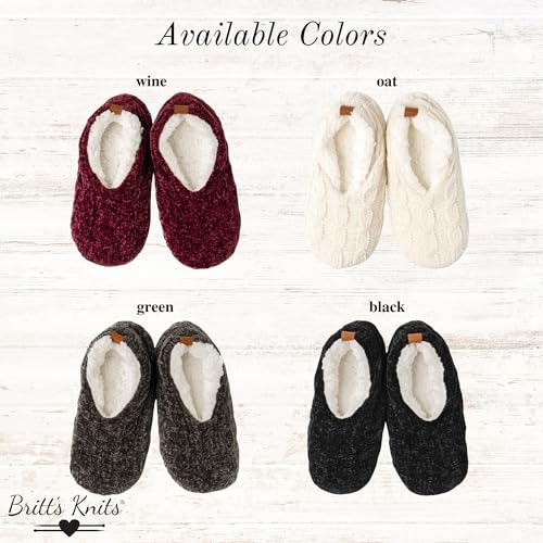 Britt's Knits Soft Slippers for Women Chenille Slippers Ideal for Lounging and Indoor Comfort4