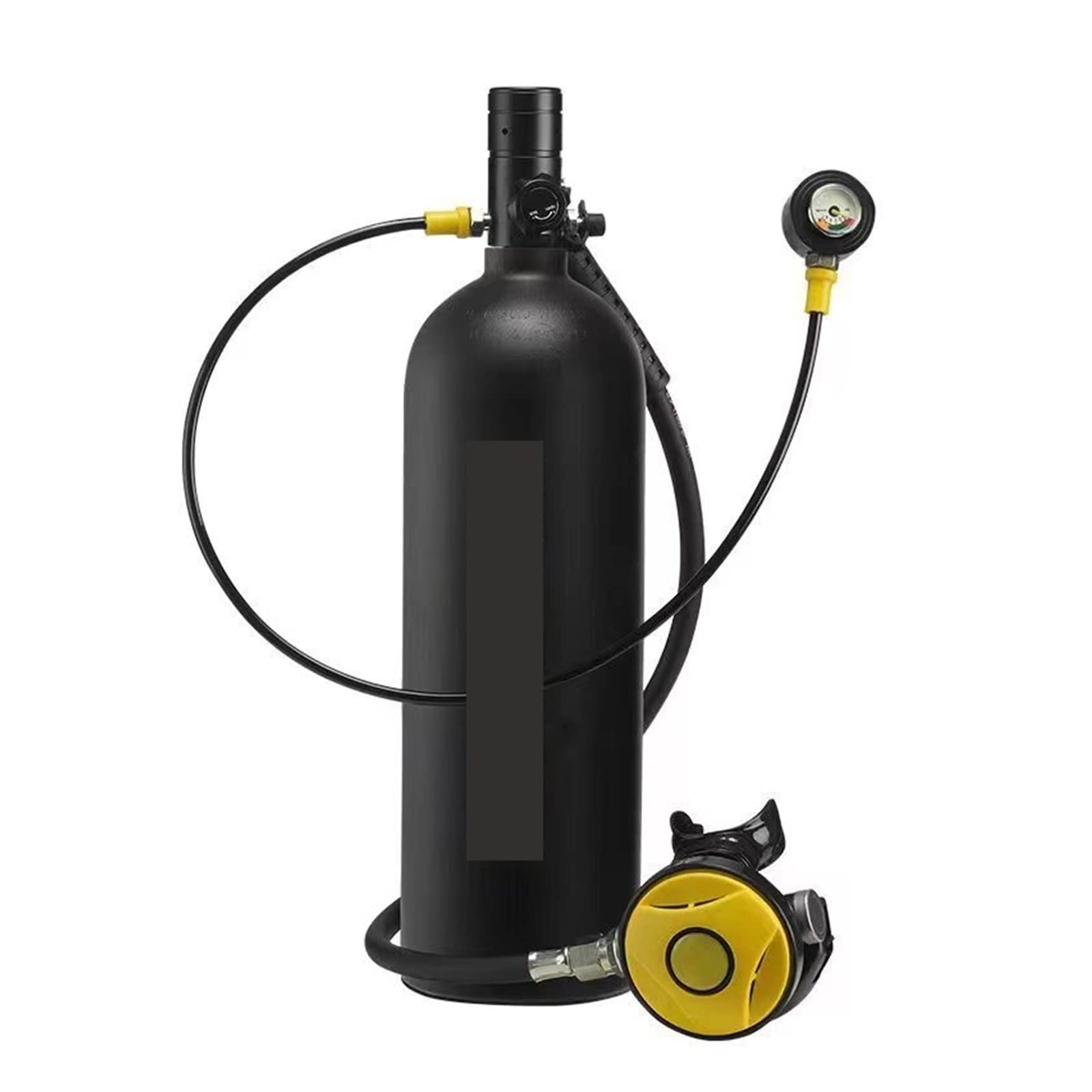 Portable Dive Cylinder, 3L Cylinder Diving Snorkeling Equipment Respirator Fish Gill Oxygen(3 Liter Cylinder)