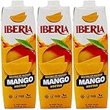Iberia Mango Nectar, 33.8 fl. oz., (Pack of 3)