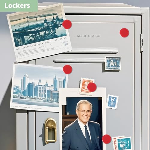 Imanes redondos para refrigerador, pack 20 piezas miniatura 6