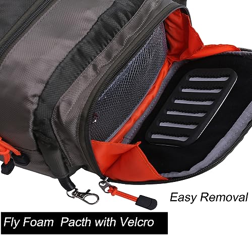 Kylebooker Bolso lumbar de pesca con mosca para llevar en la cintura River Lumbar miniatura 2